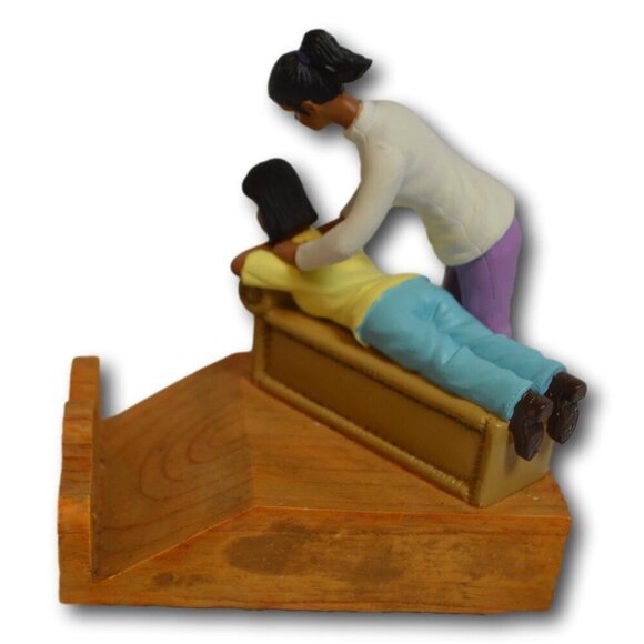 Asian Pacific Imports African American Chiropractor Figurine - NIB - Picture 2 of 3